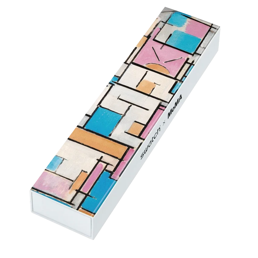 Composition in Oval with Color Planes 1