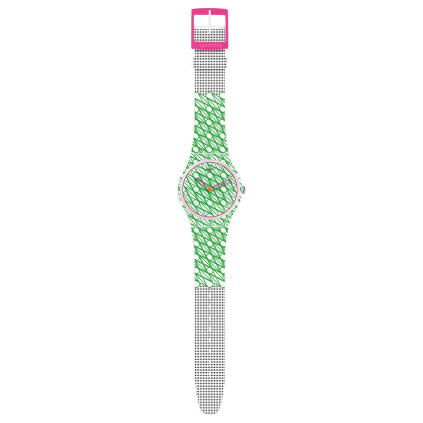 Duet in Green & Pink
