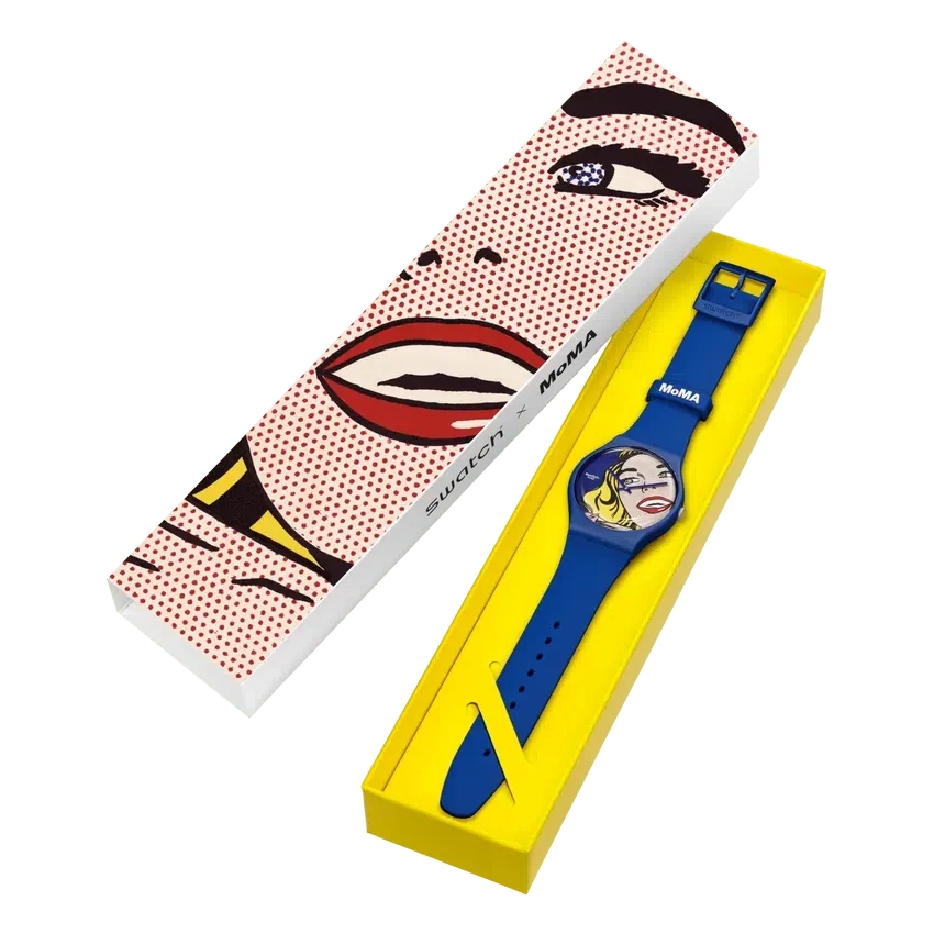 Girl by Roy Lichtenstein, the Watch
