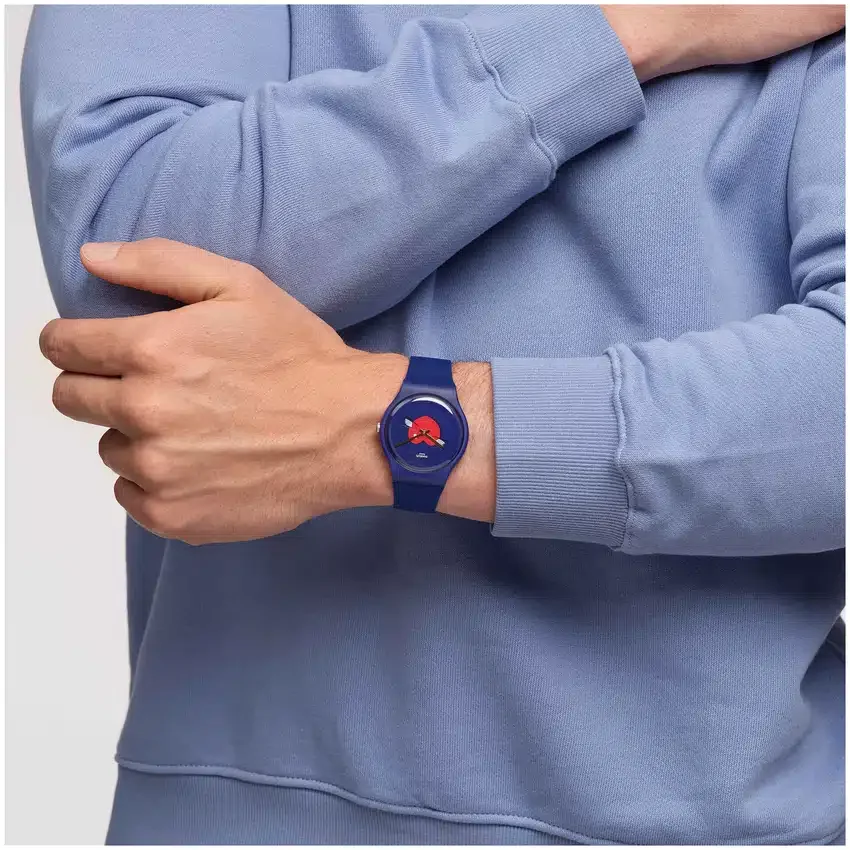 Heart in Blue by Swatch
