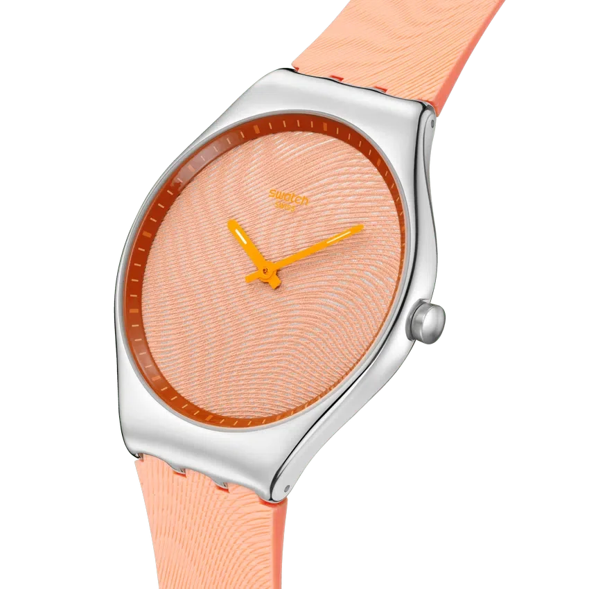 Iridescently Peach