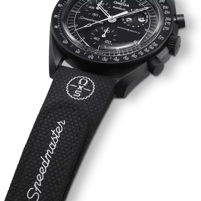 Moonswatch Black/Black Rubber