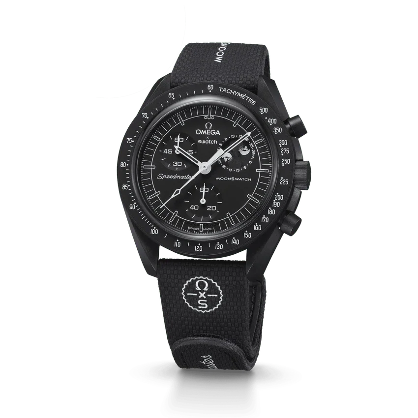 Moonswatch Black/Black Rubber