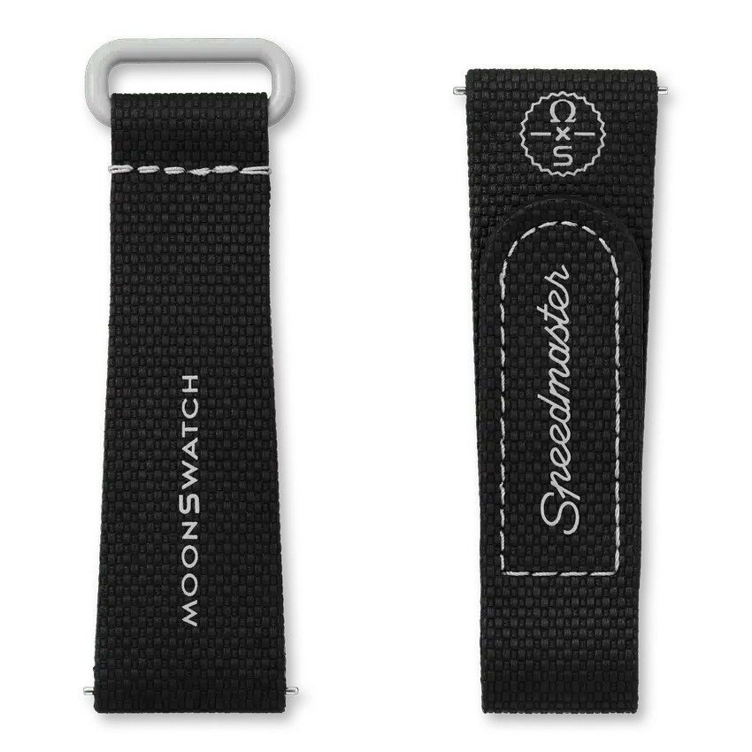 Moonswatch Black/Grey Rubber