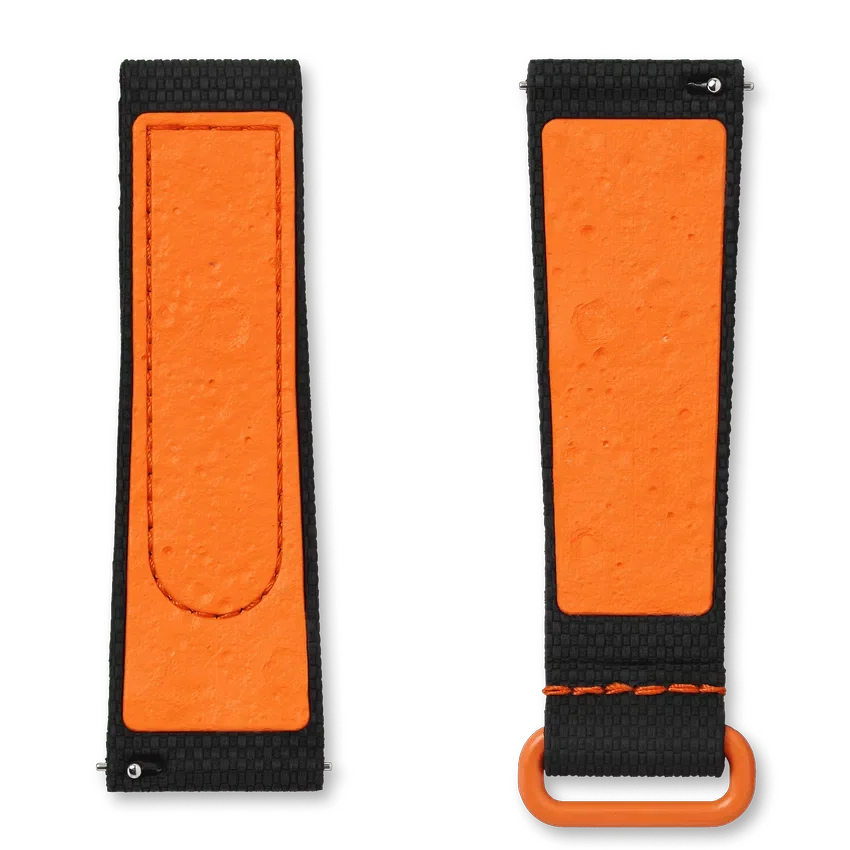 Moonswatch Black/Orange Rubber