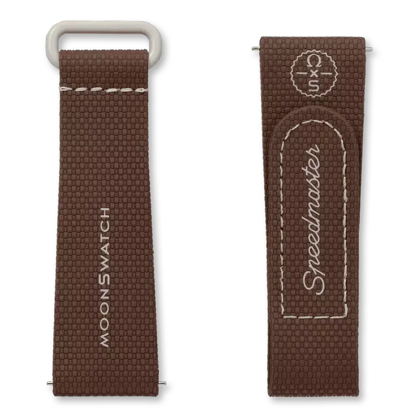 Moonswatch Brown/Beige Rubber