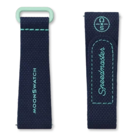Moonswatch Dark Blue/Green Rubber