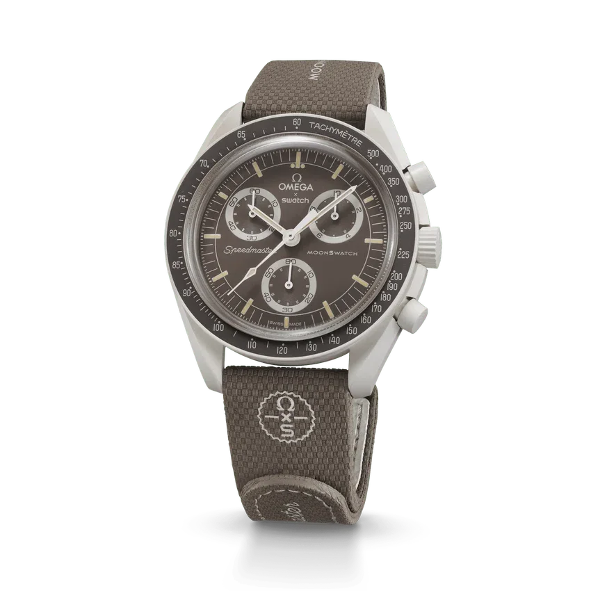 Moonswatch Dark Brown/Sand Rubber