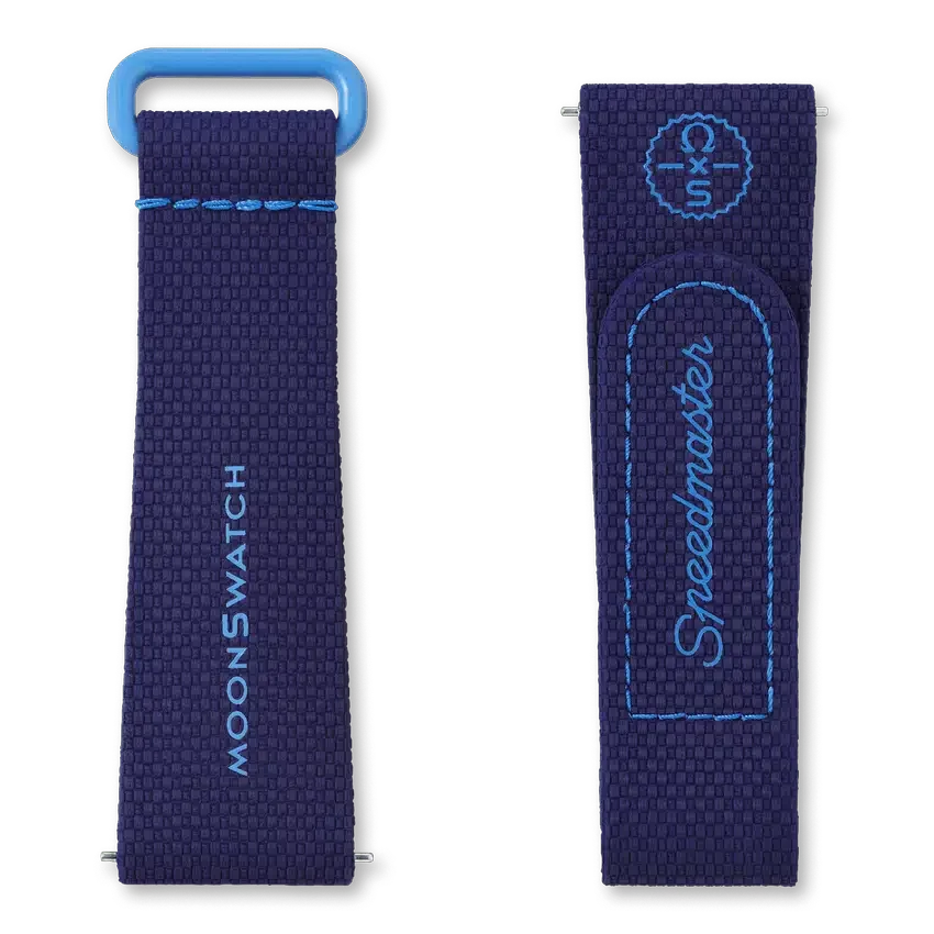 Moonswatch Navy Blue/Blue Rubber