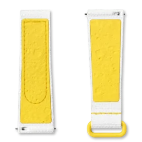 Moonswatch White/Yellow Rubber
