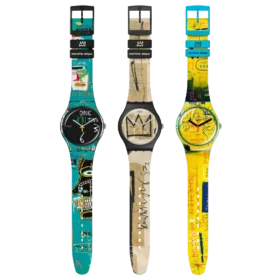 Swatch X Jean-Michel Basquiat Triptych